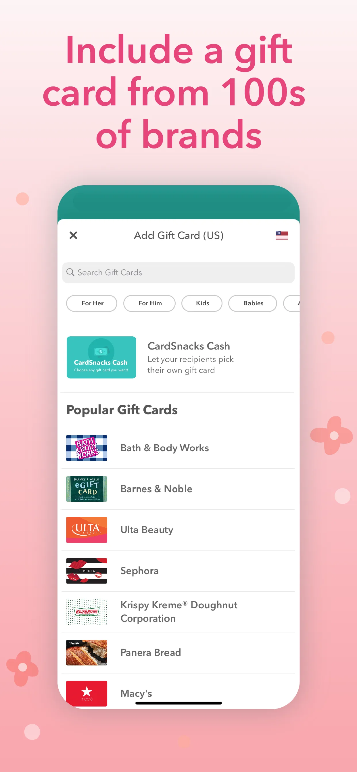 CardSnacks CPP screenshot 2 (Mother’s Day)
